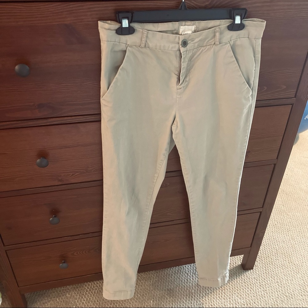 Forever 21 slim fit khaki pants